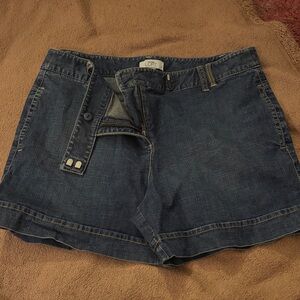 LOFT Classic Blue Jean Shorts